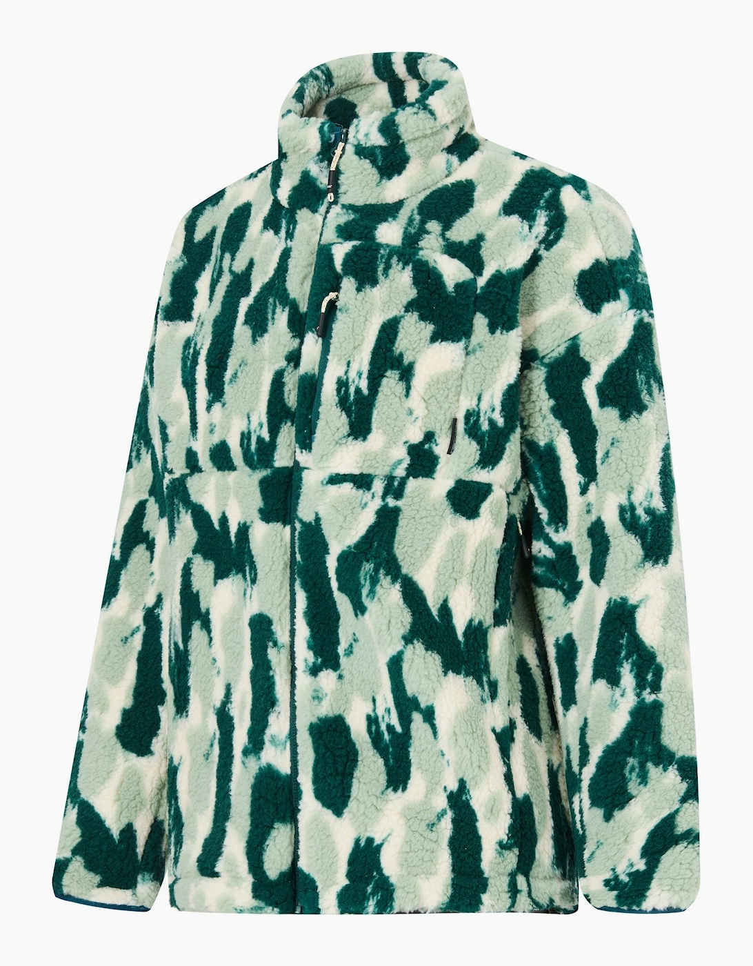 Regatta Womens/Ladies Roswind Brush Stroke Water Resistant Fleece Jacket