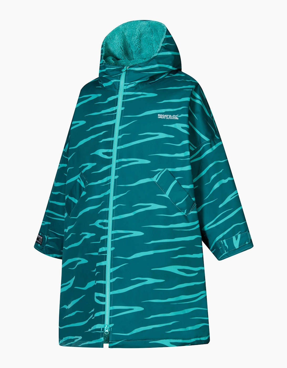 Regatta Childrens/Kids Zebra Waterproof Changing Robe