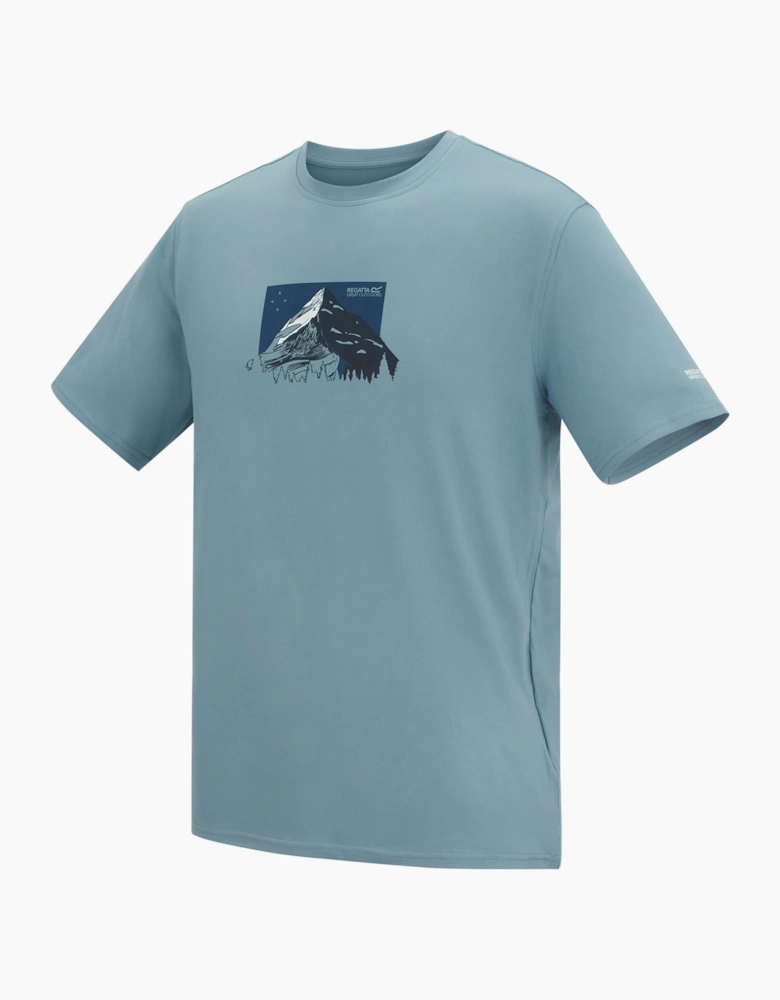 Regatta Mens Fingal Mountain Range T-Shirt