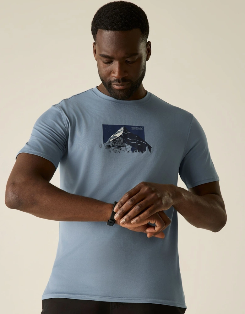 Regatta Mens Fingal Mountain Range T-Shirt