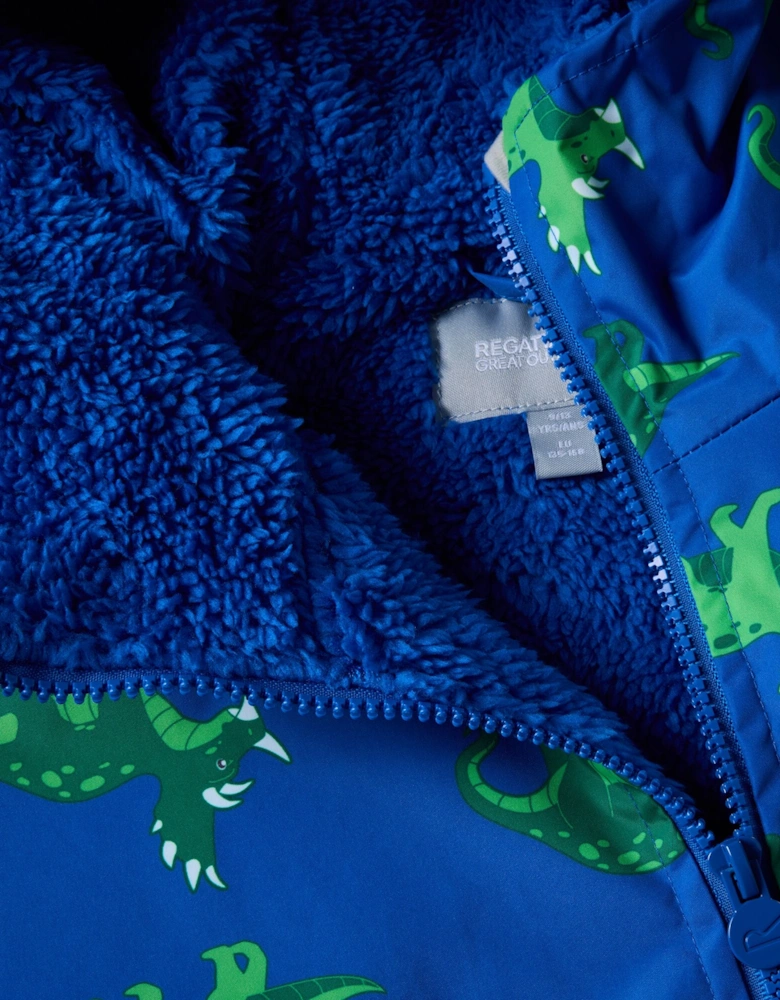Regatta Childrens/Kids Dinosaur All-Over Print Changing Robe