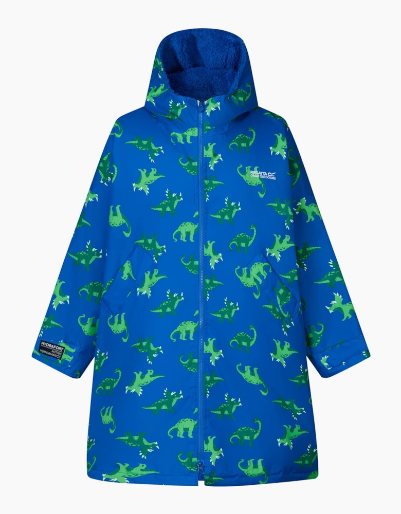 Regatta Childrens/Kids Dinosaur All-Over Print Changing Robe