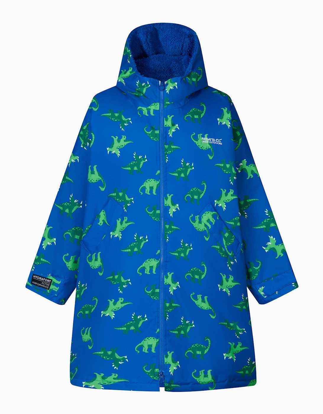 Regatta Childrens/Kids Dinosaur All-Over Print Changing Robe