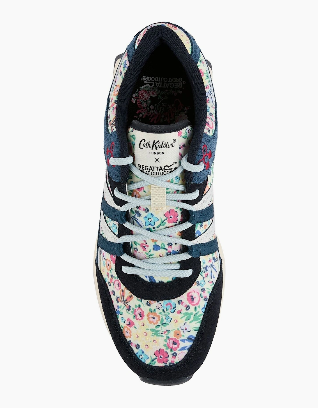 Regatta Womens/Ladies Cath Kidston Harmony Ditsy Suede Trainers