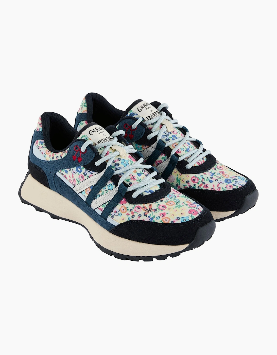 Regatta Womens/Ladies Cath Kidston Harmony Ditsy Suede Trainers