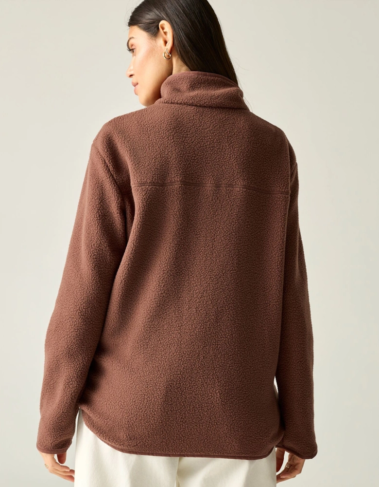 Regatta Womens/Ladies Frankie Borg Half Zip Fleece