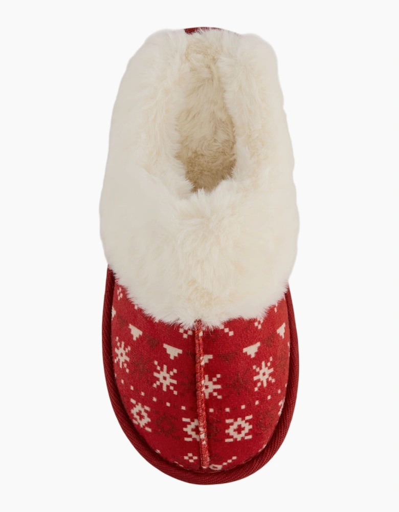 Regatta Womens/Ladies Blitzen Fair Isle Slippers