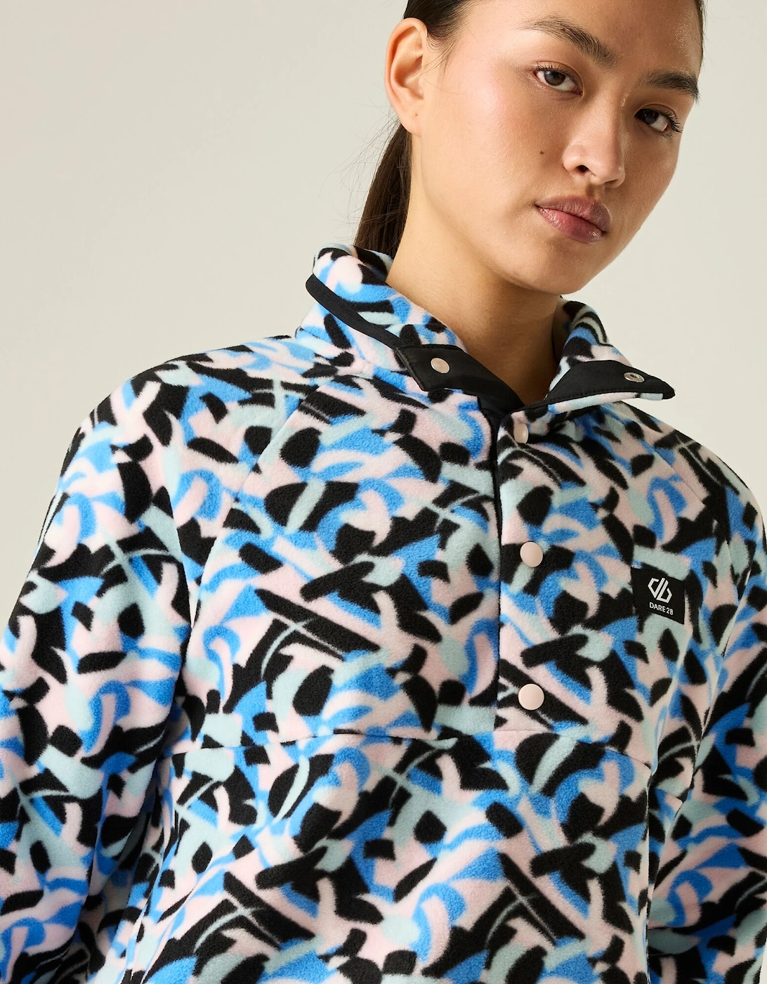 Dare 2B Womens/Ladies Swirl Button Fleece Top