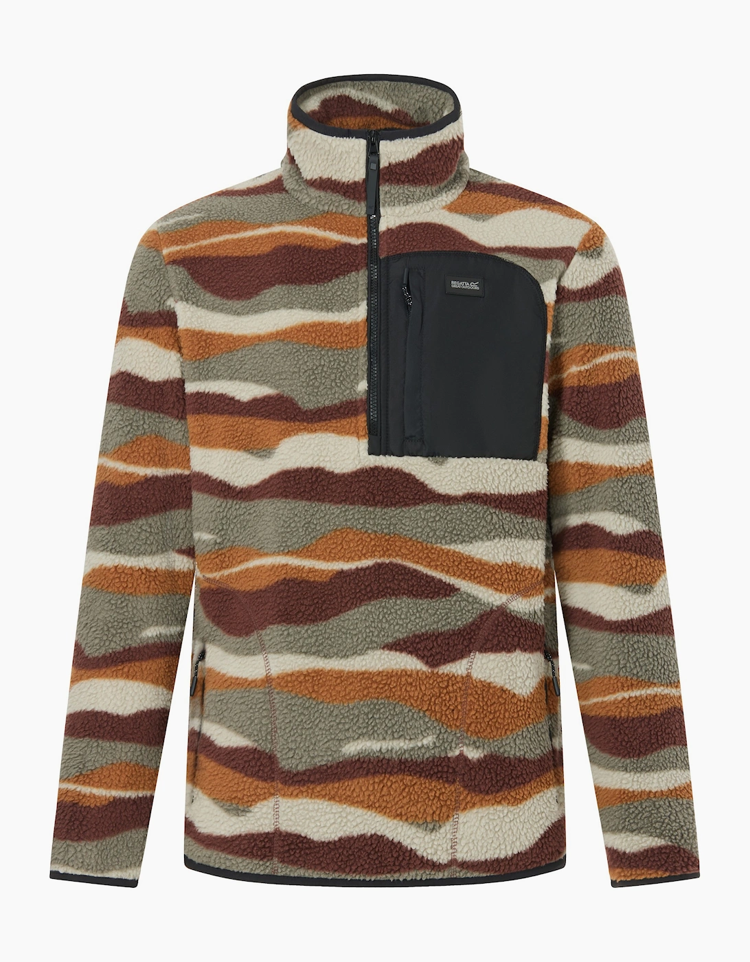 Regatta Mens Frankie Mountain Borg Fleece Top