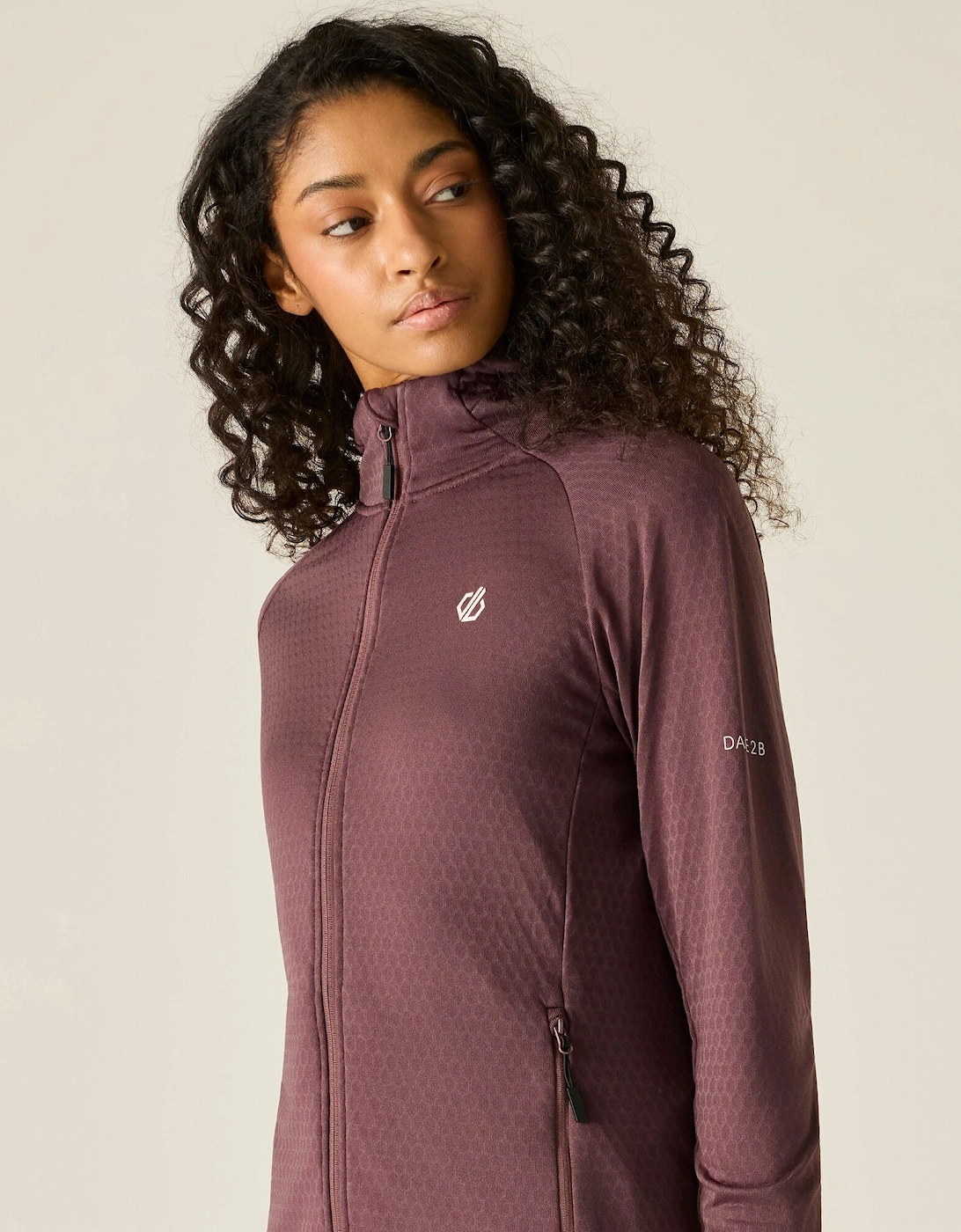 Dare 2B Womens/Ladies Ventura Stretch Hooded Midlayer