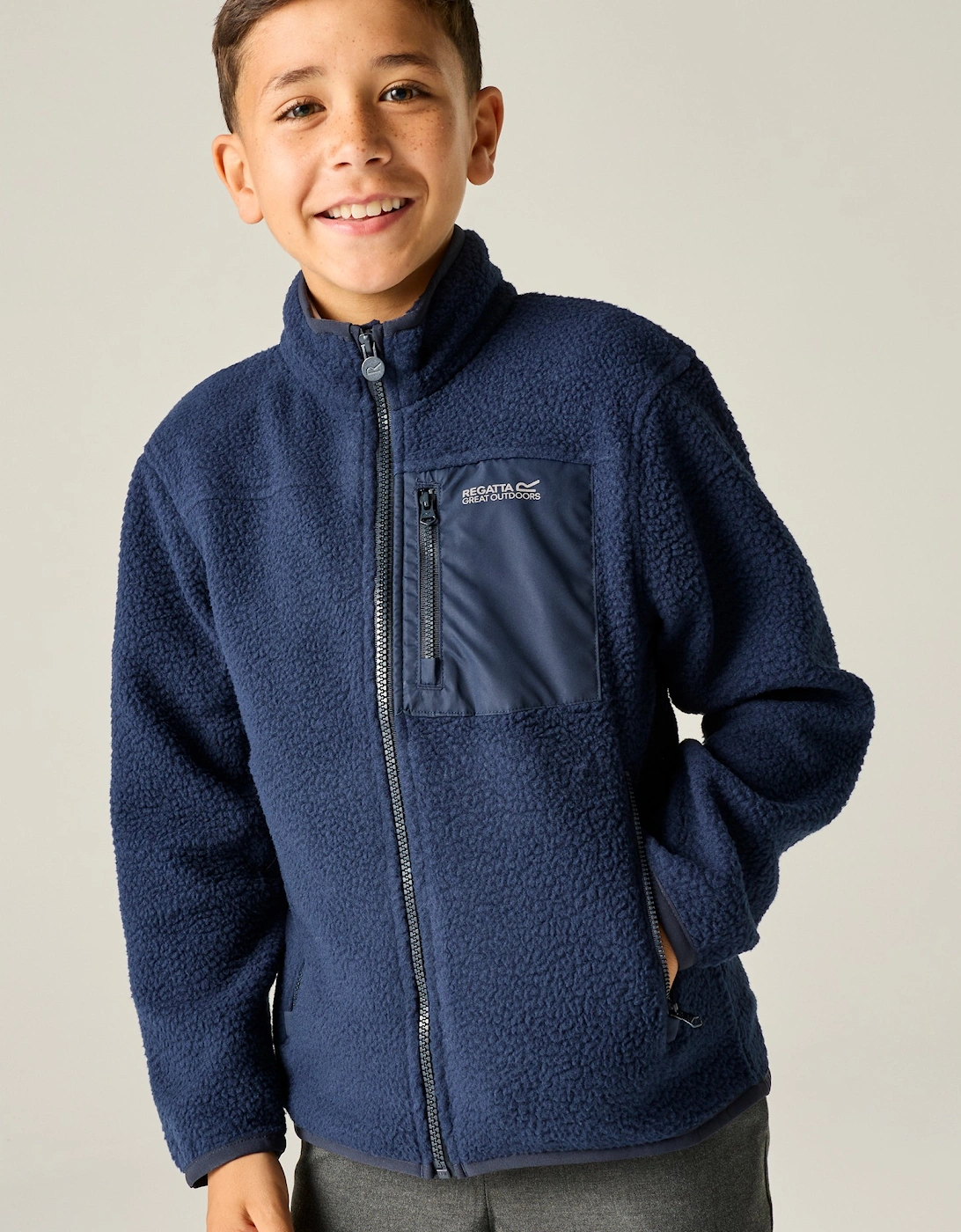 Regatta Childrens/Kids Frankie Full Zip Fleece Jacket