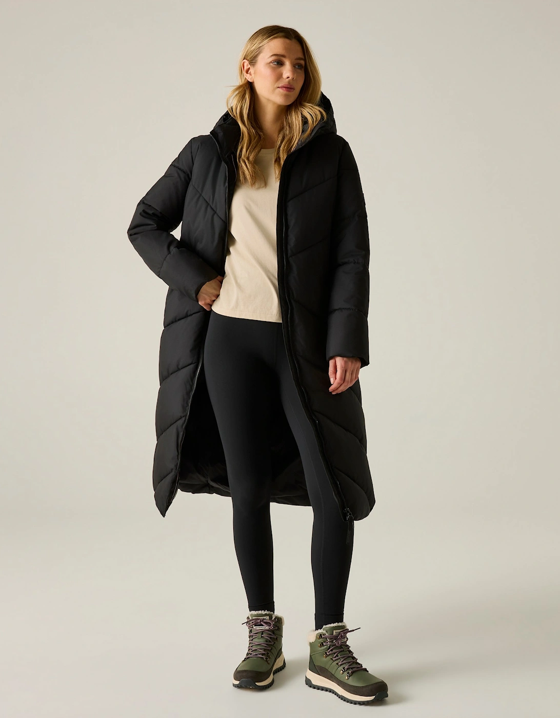 Regatta Womens/Ladies Merida Long Length Padded Jacket
