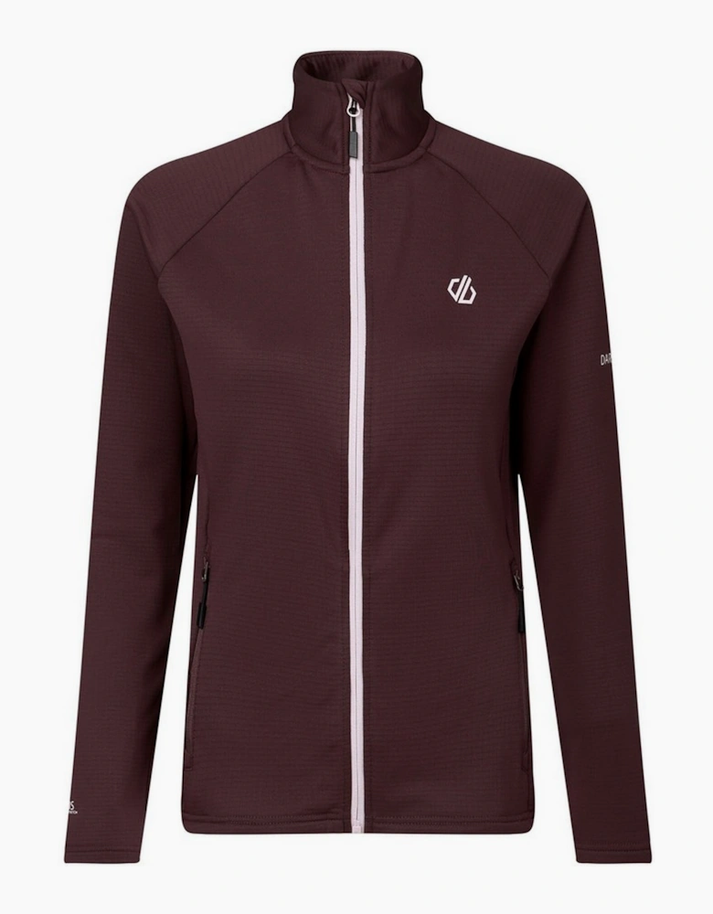 Dare 2B Womens/Ladies Lowline Core Stretch Full Zip Midlayer