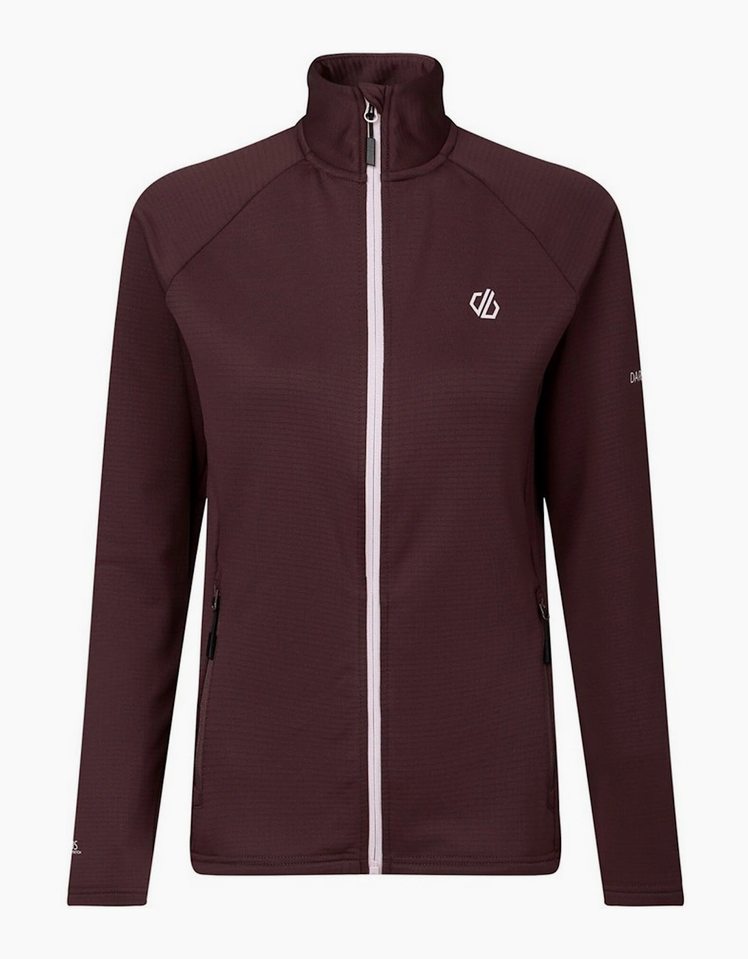 Dare 2B Womens/Ladies Lowline Core Stretch Full Zip Midlayer