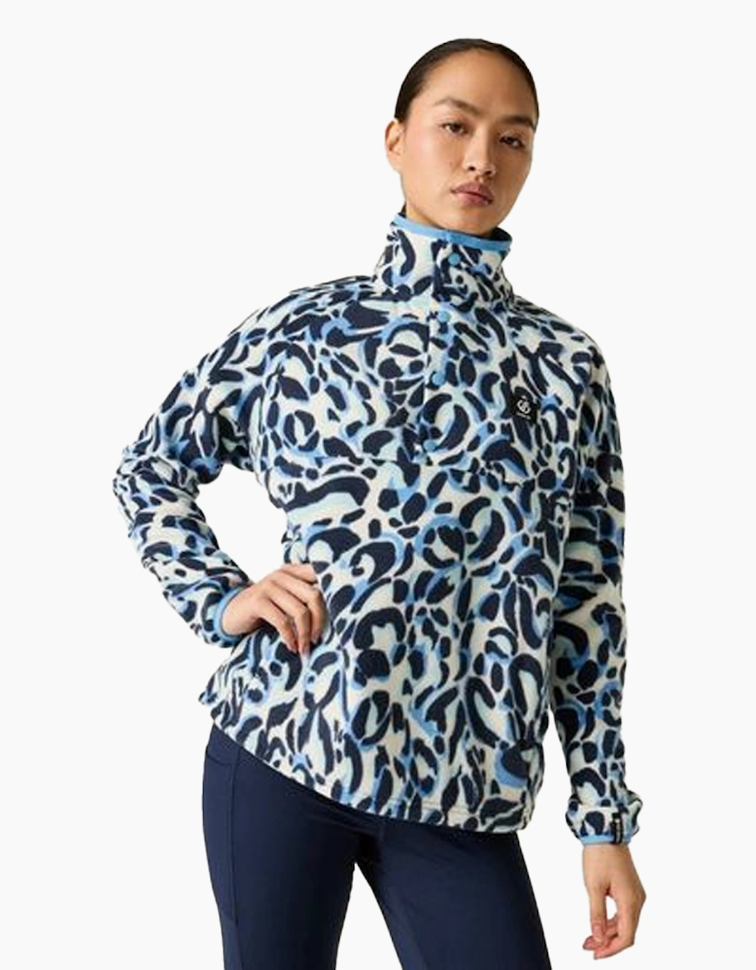 Dare 2B Womens/Ladies Wing It Animal Print Fleece Top