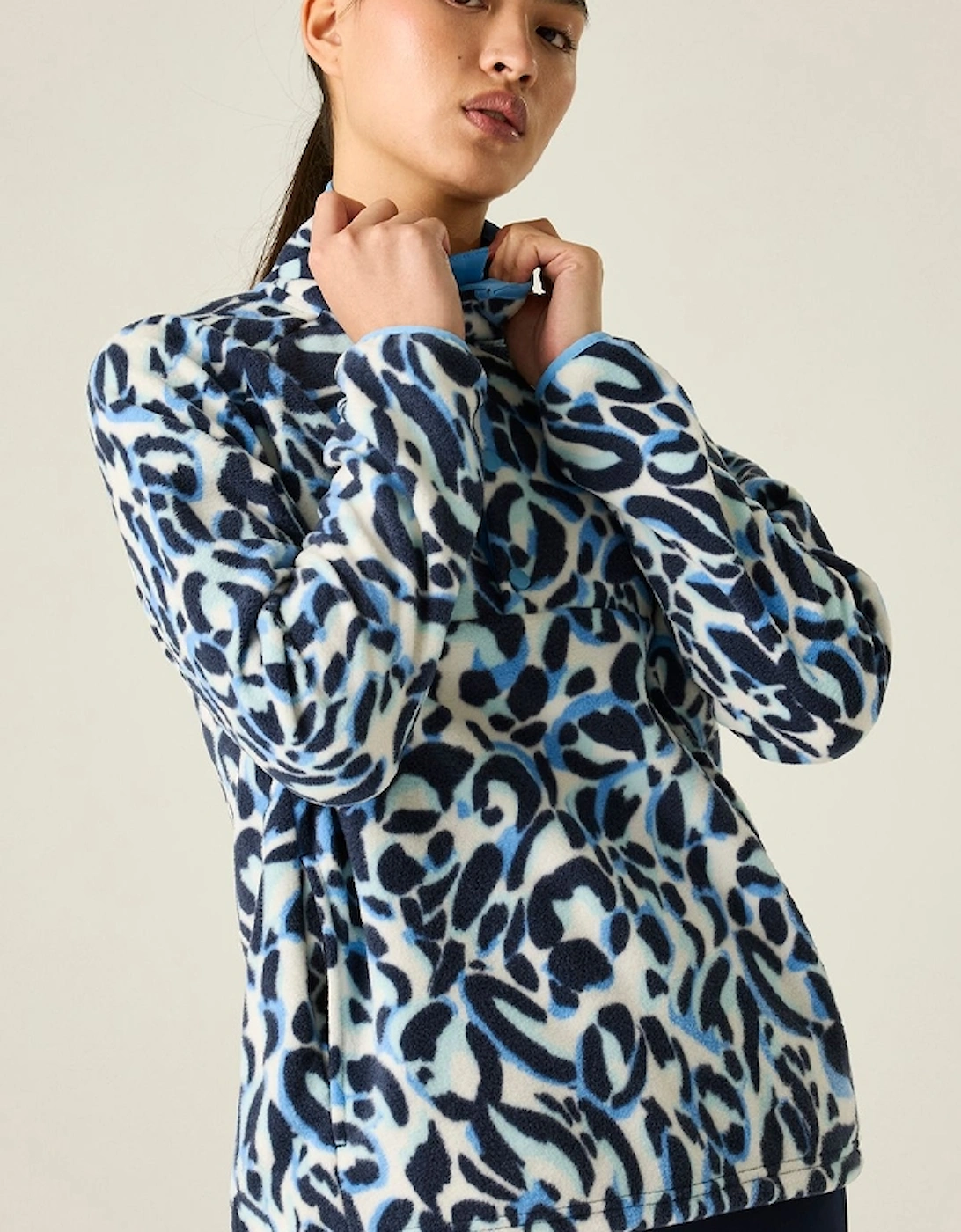 Dare 2B Womens/Ladies Wing It Animal Print Fleece Top