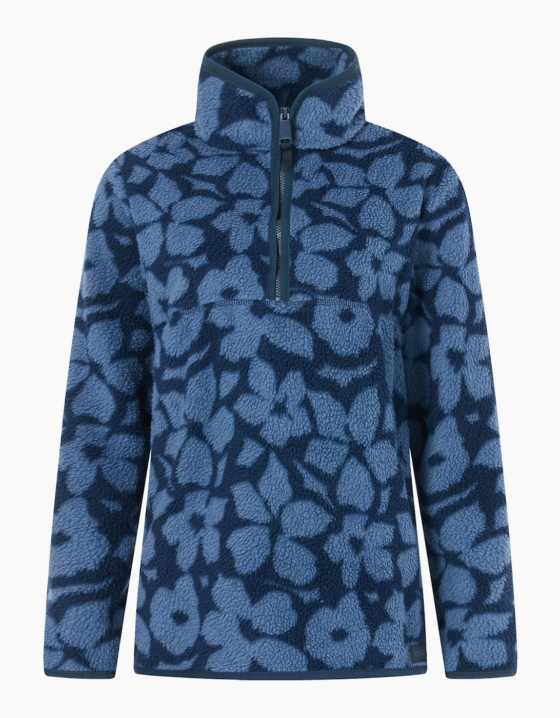 Regatta Womens/Ladies Frankie Shadow Flower Borg Half Zip Fleece Jacket