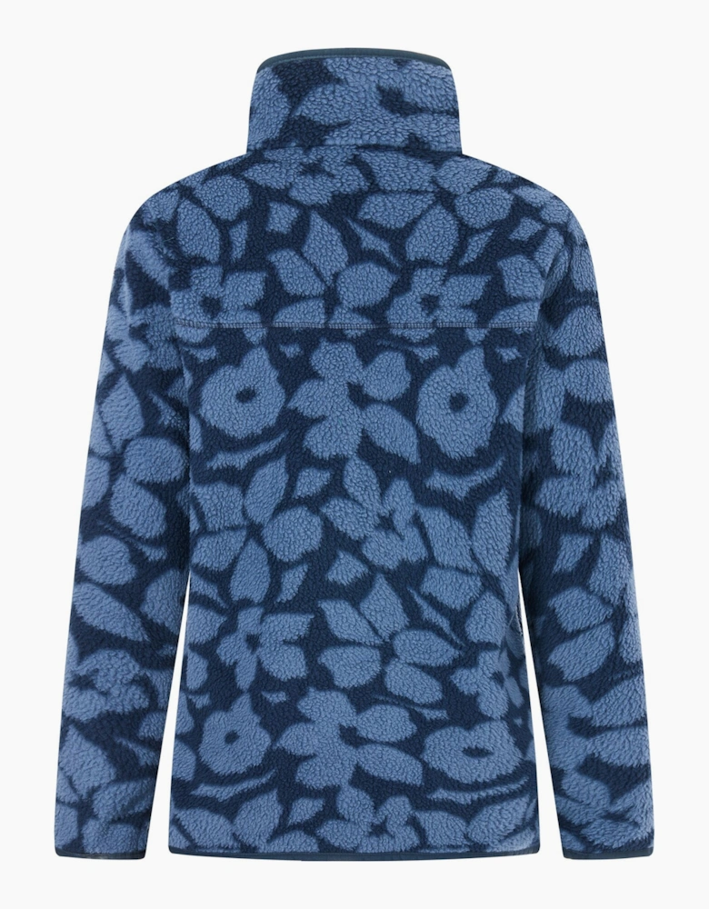 Regatta Womens/Ladies Frankie Shadow Flower Borg Half Zip Fleece Jacket