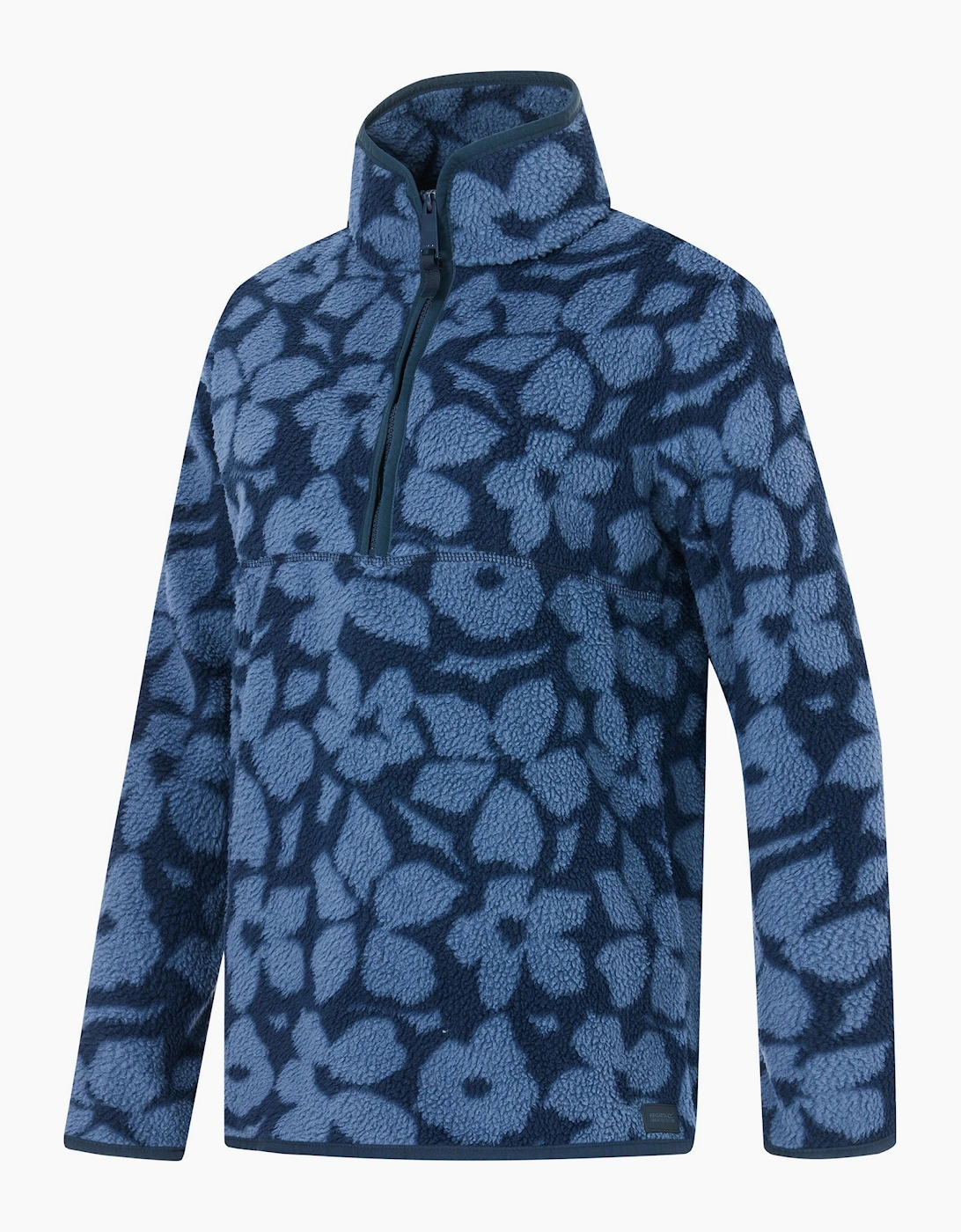 Regatta Womens/Ladies Frankie Shadow Flower Borg Half Zip Fleece Jacket