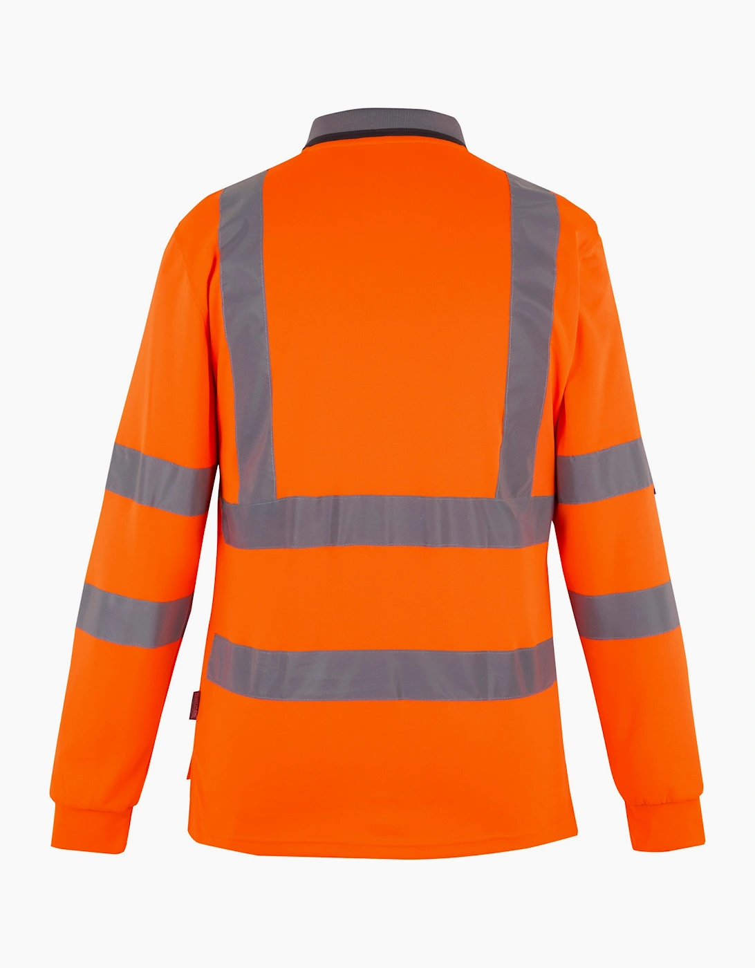 Regatta Mens Pro Contract High-Vis Long-Sleeved Polo Shirt