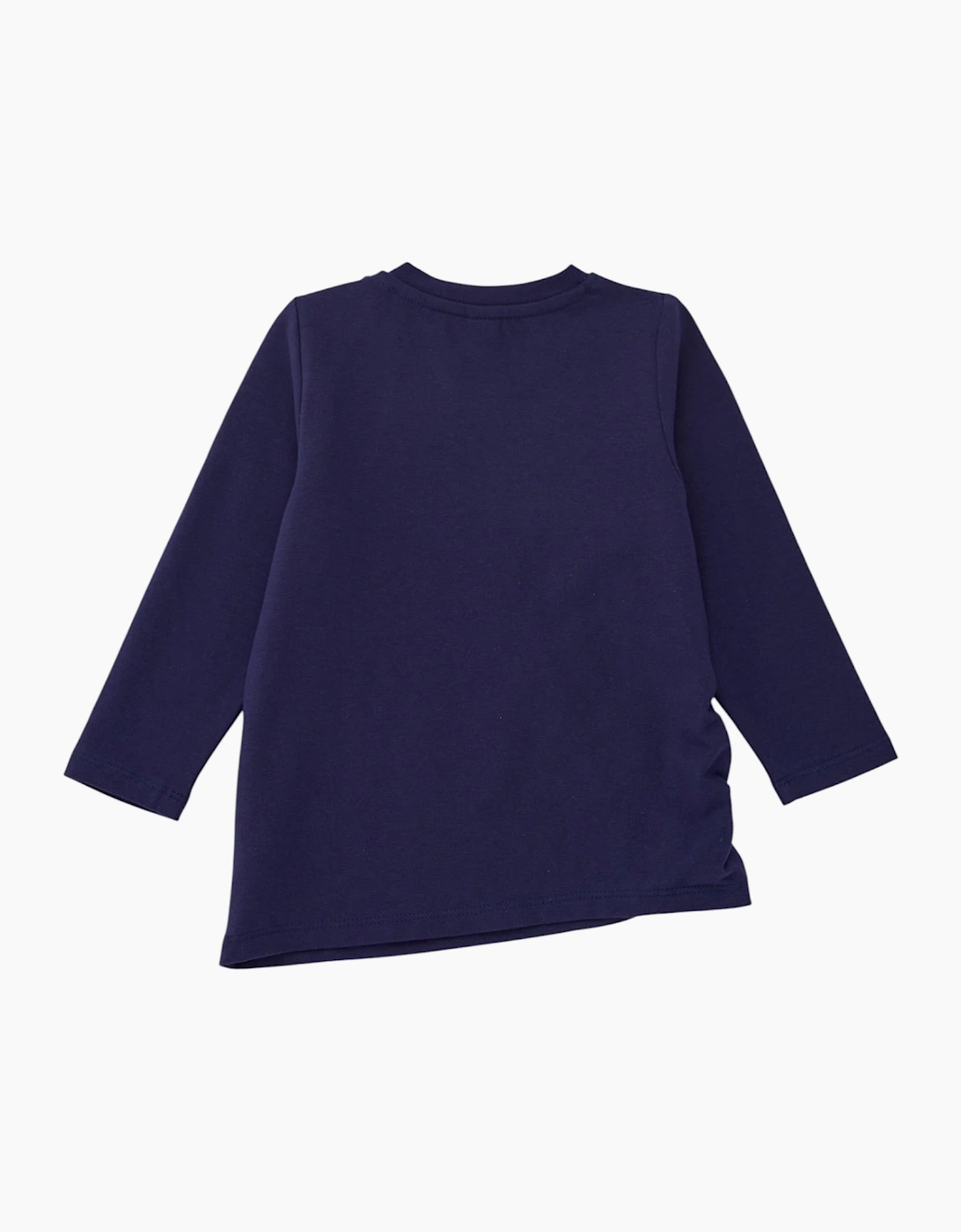 Girls Navy Multicoloured Top