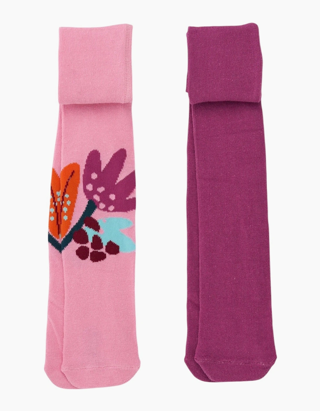 Girls Pink and Purple Tights