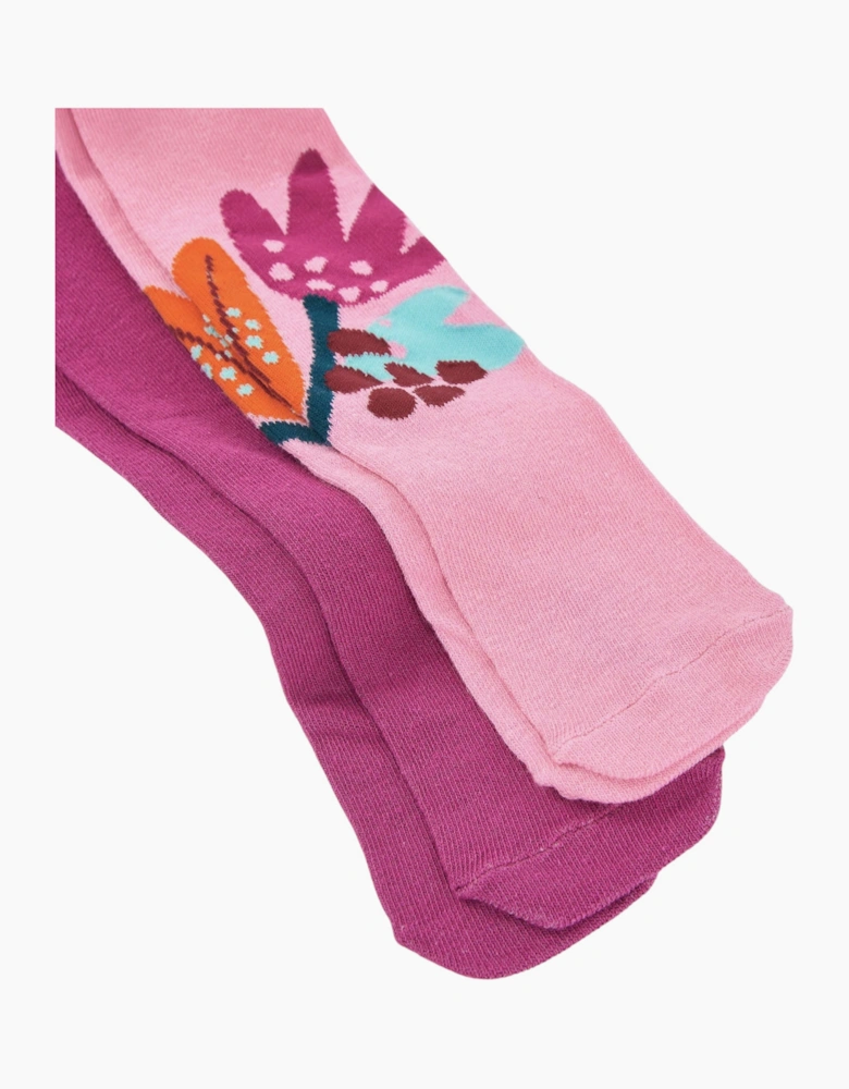 Girls Pink and Purple Tights