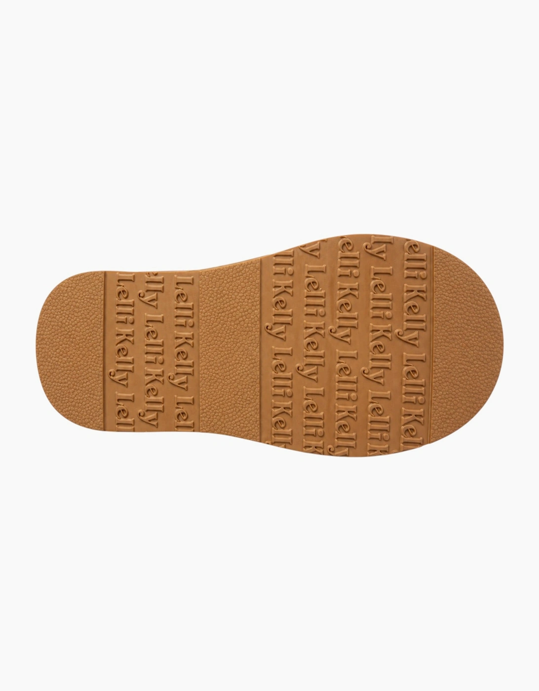 Girls Tan Suede Slippers