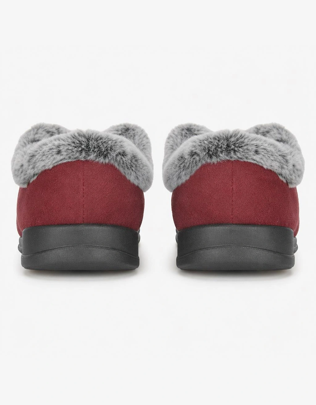 Sleepers PHOEBE Womens Full Slippers Burgundy
