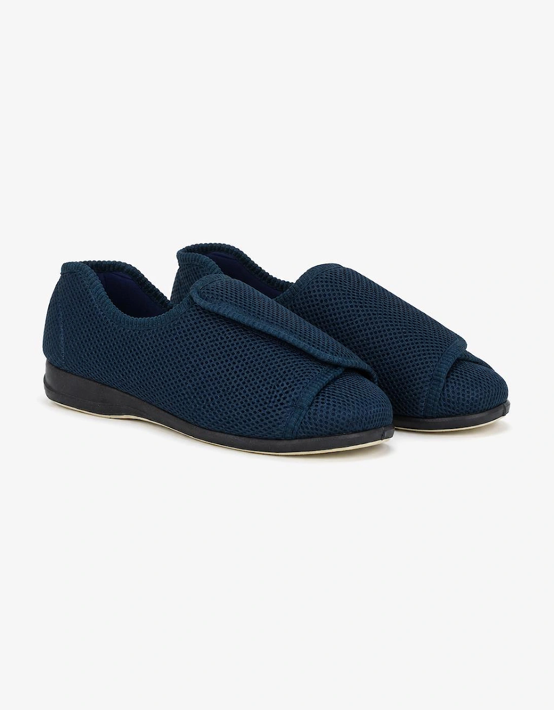 Sleepers TERRY Mens Full Slippers Navy Blue