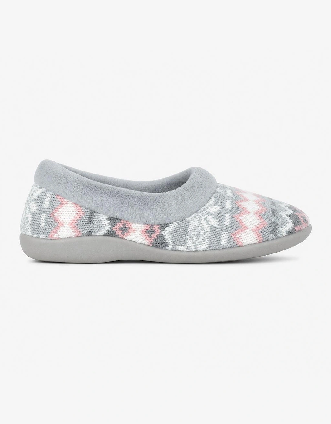 Sleepers JANINE Womens Full Slippers Grey