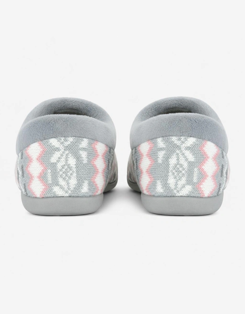 Sleepers JANINE Womens Full Slippers Grey