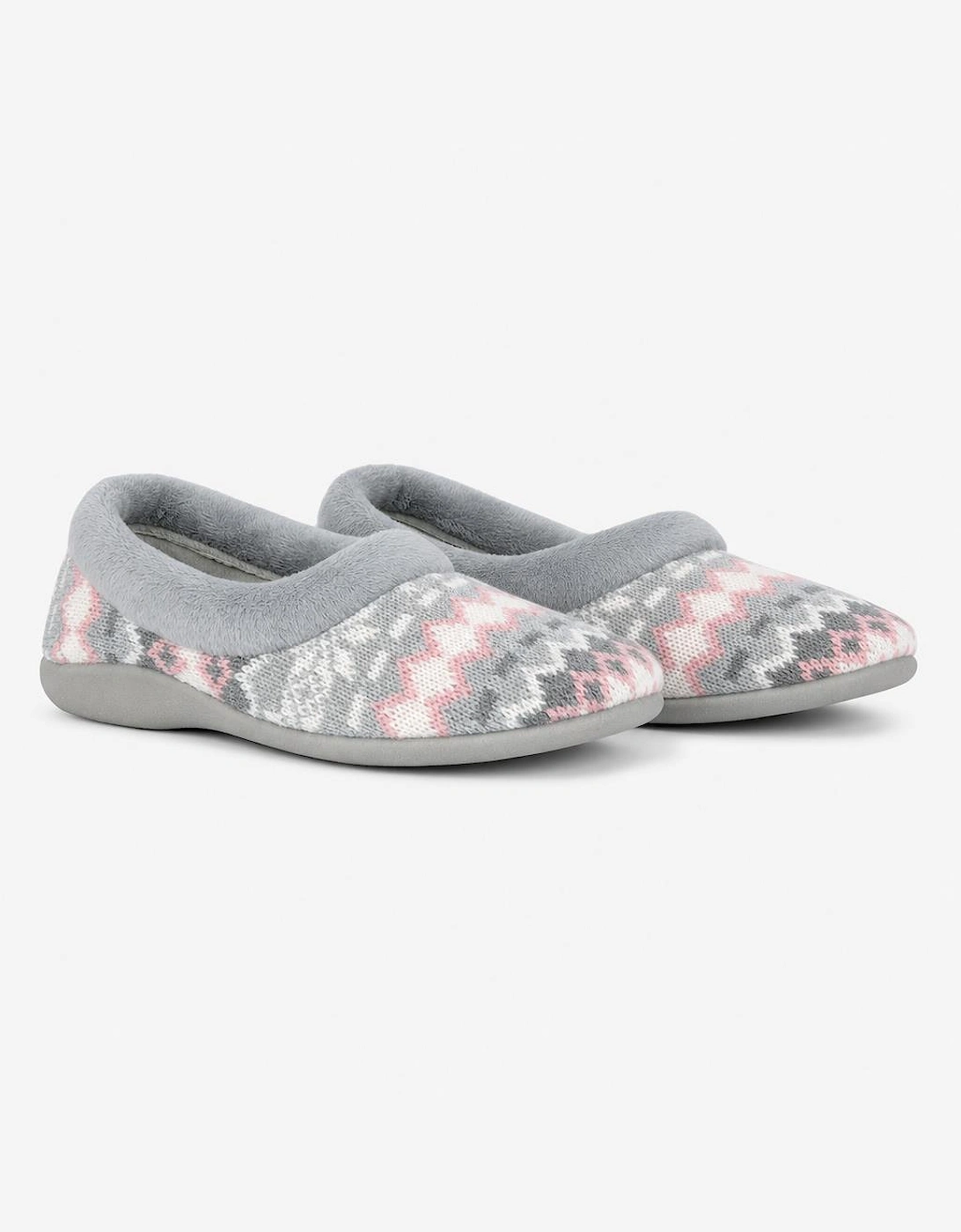 Sleepers JANINE Womens Full Slippers Grey