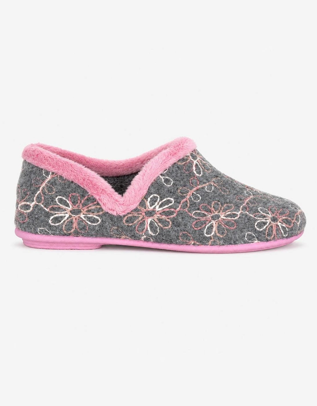 Sleepers SARA Womens Full Slippers Grey