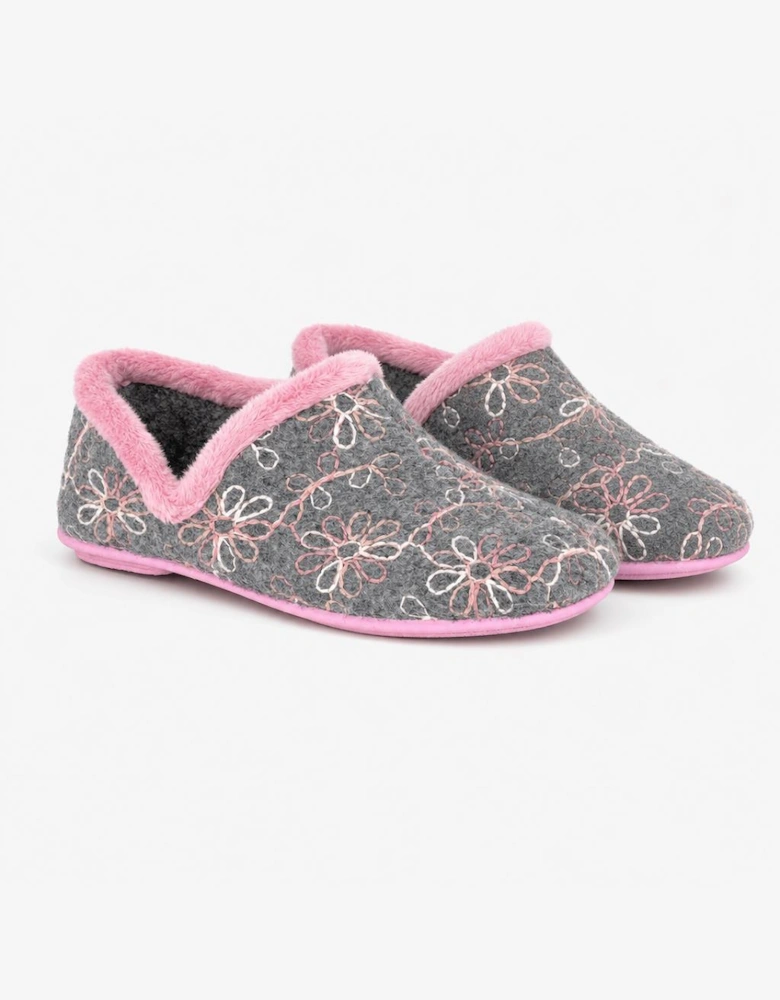 Sleepers SARA Womens Full Slippers Grey