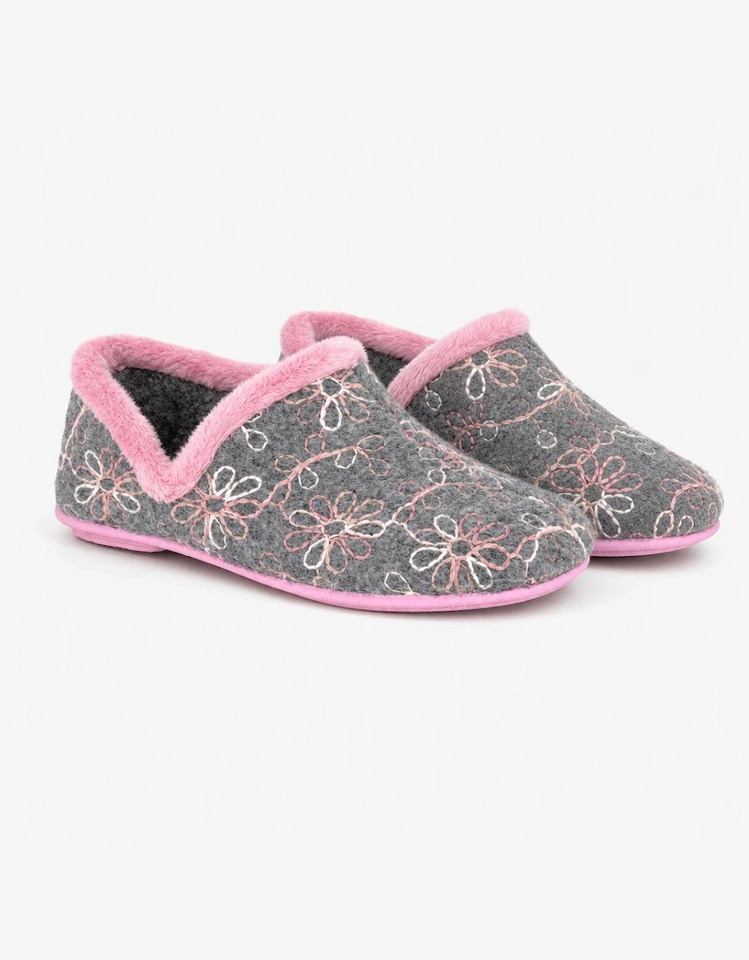 Sleepers SARA Womens Full Slippers Grey