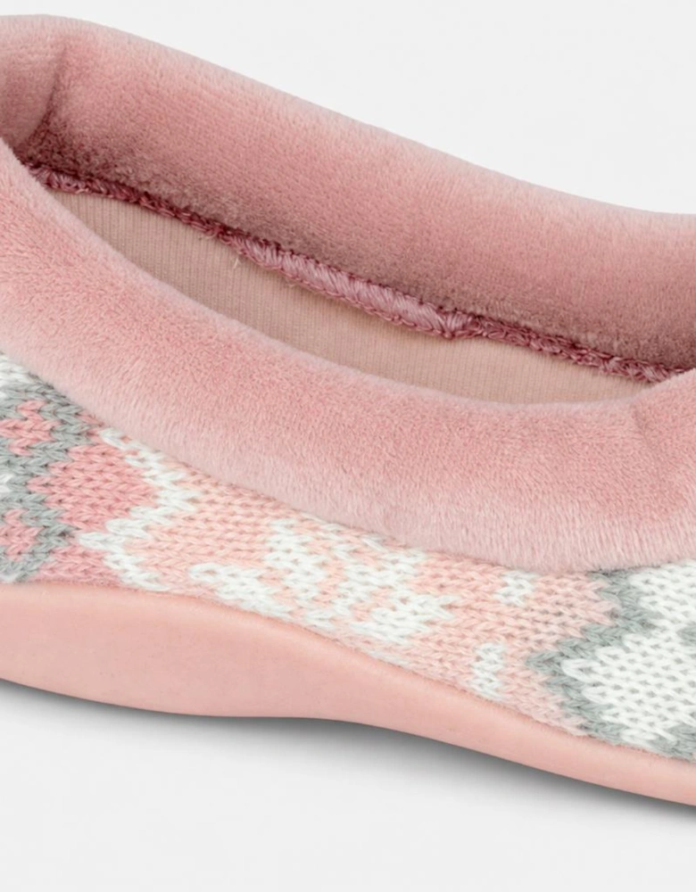 Sleepers JANINE Womens Full Slippers Pink