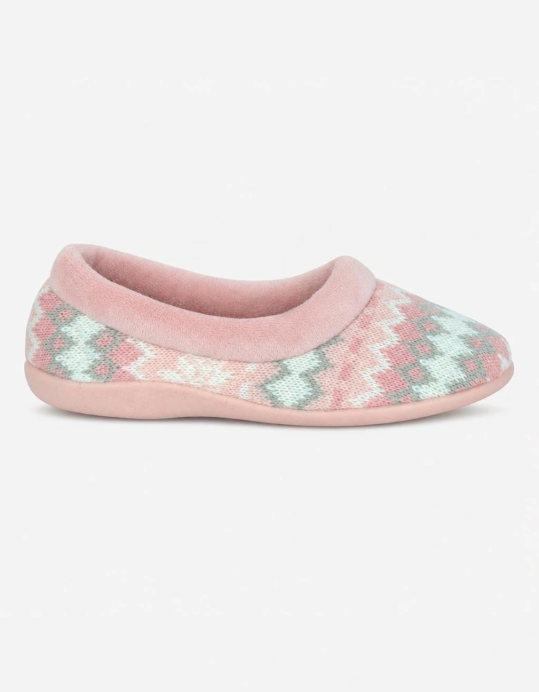 Sleepers JANINE Womens Full Slippers Pink
