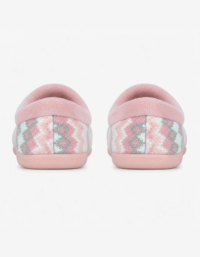 Sleepers JANINE Womens Full Slippers Pink