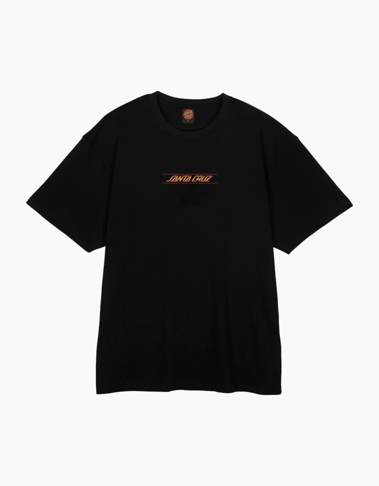 Santa Cruz Mens Classic Fade Strip Centre Short Sleeve T-Shirt