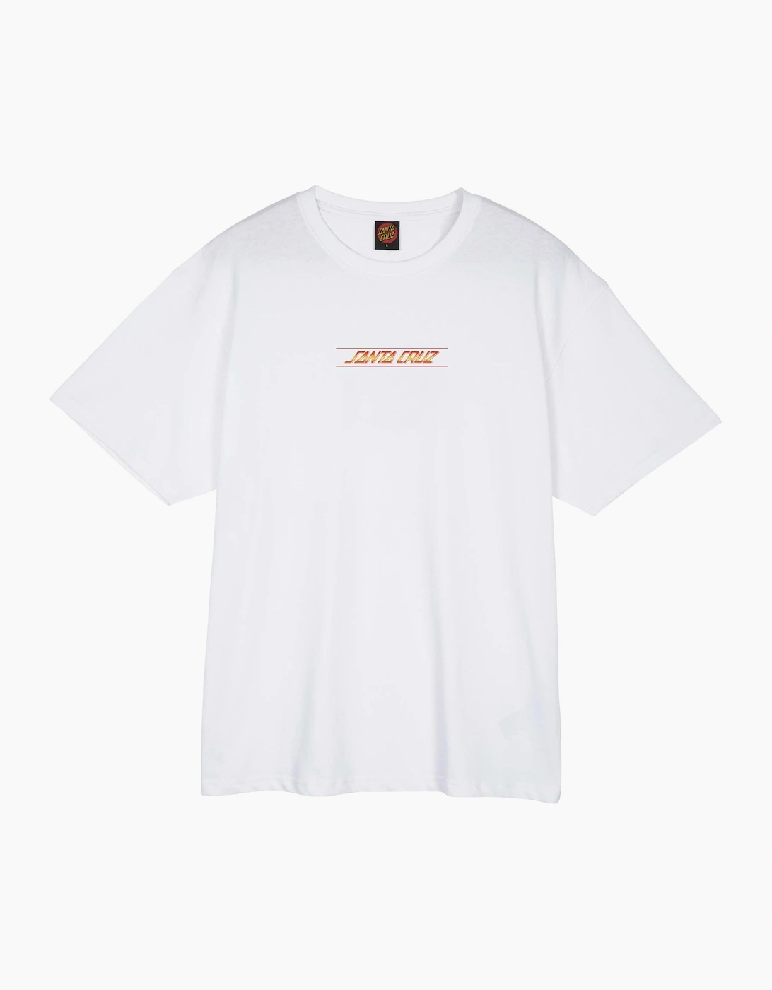 Santa Cruz Mens Classic Fade Strip Centre Short Sleeve T-Shirt