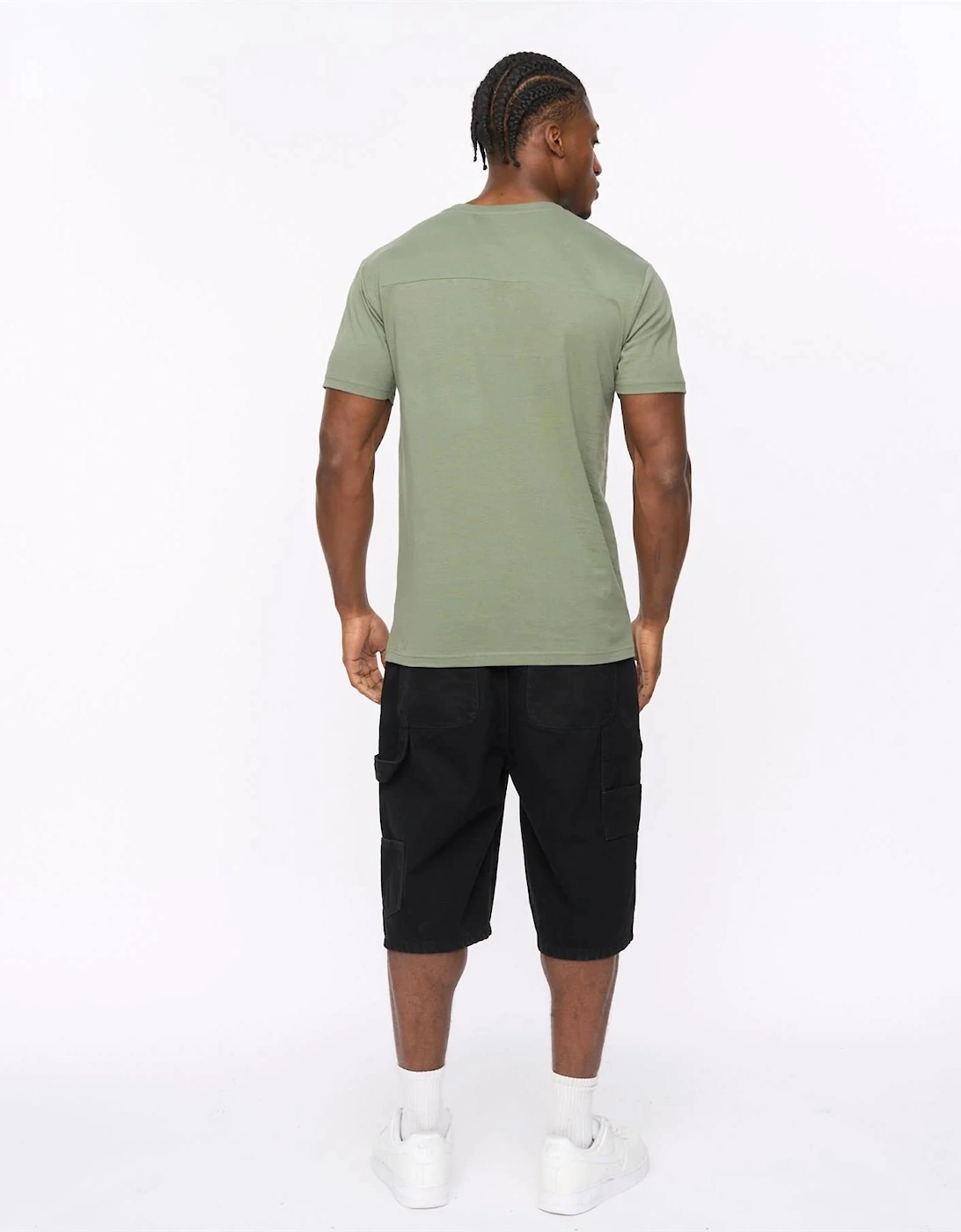 Portville Printed Logo Crew Neck Short Sleeve T-Shirt