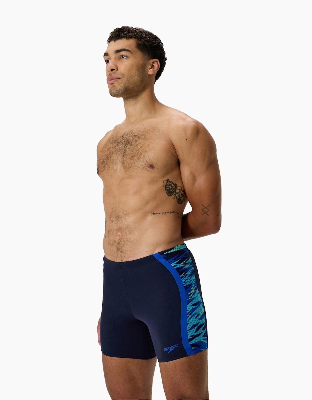 Speedo Mens Hyperboom Splice Jammer Shorts