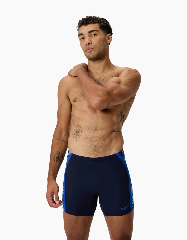Speedo Mens Hyperboom Splice Jammer Shorts