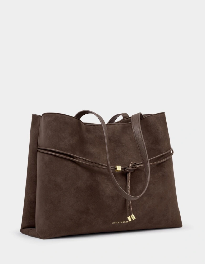 Lori suedette tote bag