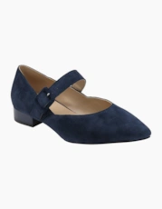 Navy Suede