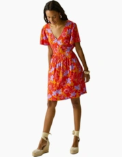 Grenadine Painterly Floral