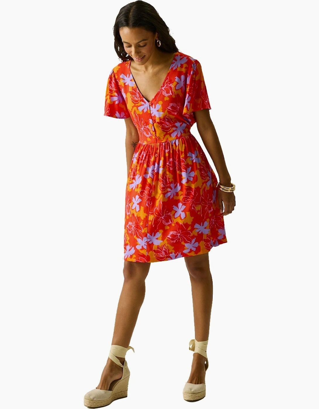 Regatta Life Womens Tarida Short Sleeve Dress