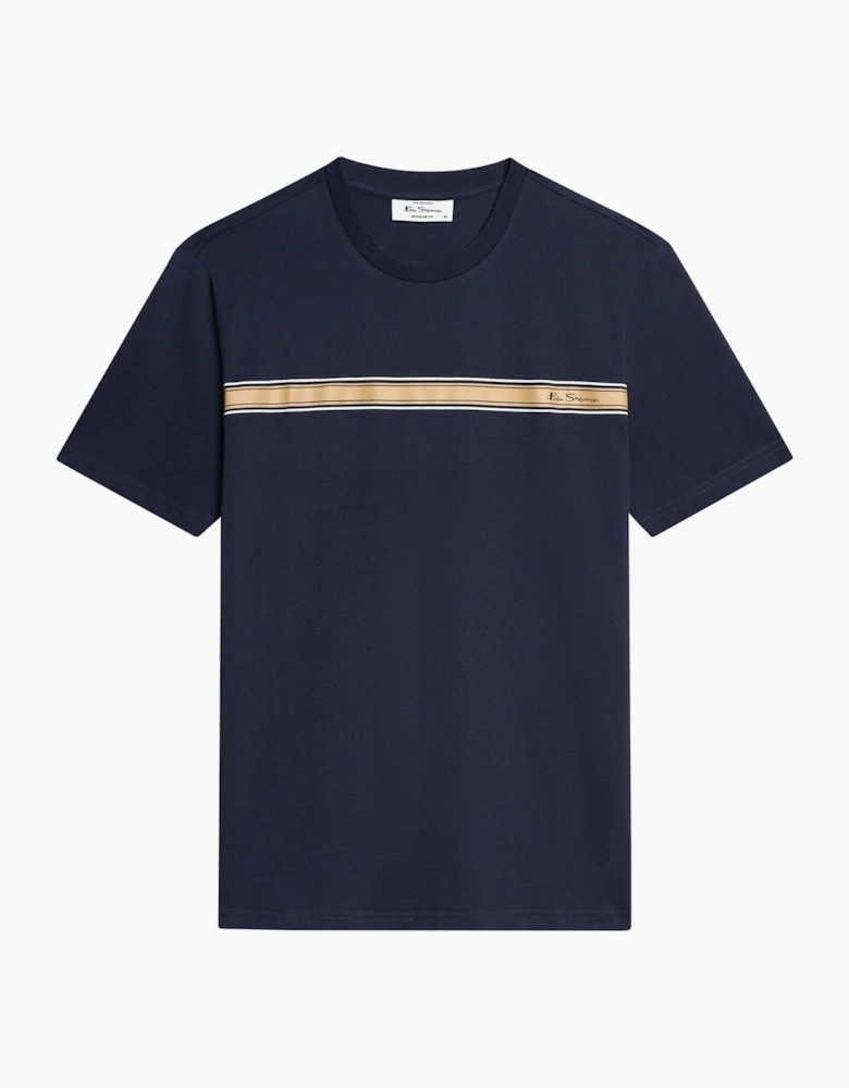 Ben Sherman Mens Core Stripe Short Sleeve T-Shirt