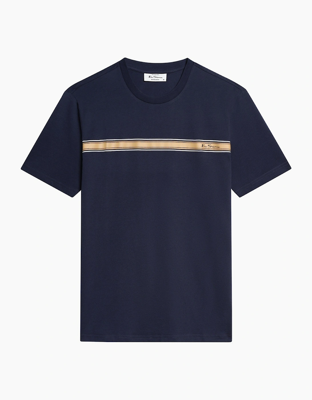 Ben Sherman Mens Core Stripe Short Sleeve T-Shirt
